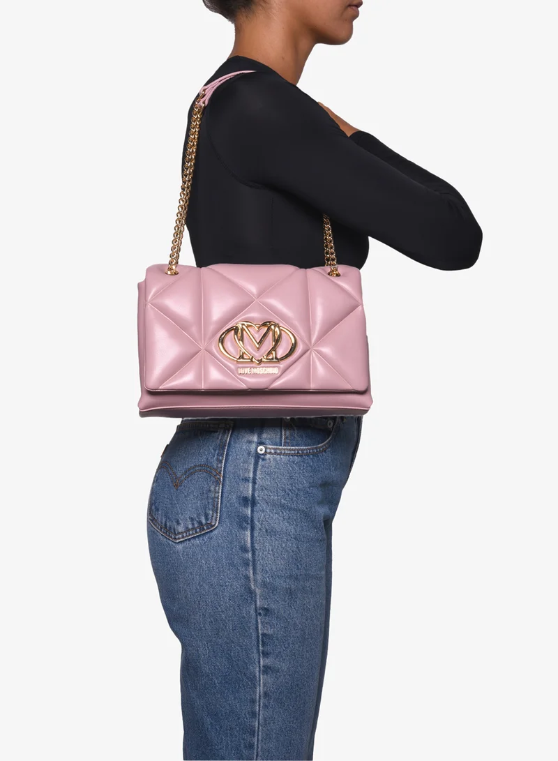 Love Moschino  Emossed Crossbody Bag for Women | Best Price UAE